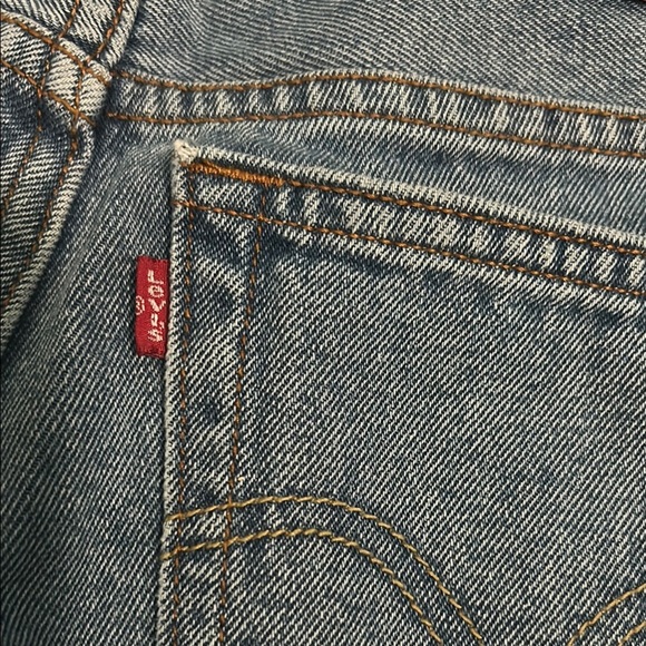 Levi's Blue Jean Shorts Relaxed Fit - Picture 4 of 7